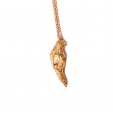 Parrot Necklace Yellow Gold